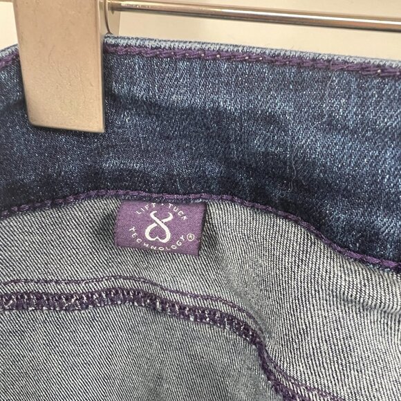 NYDJ Straight Leg Blue Jeans Size 6 - Picture 7 of 9